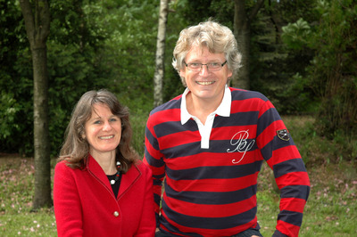 Monika Stadler und Gerhard Blaboll beim Radiointerview