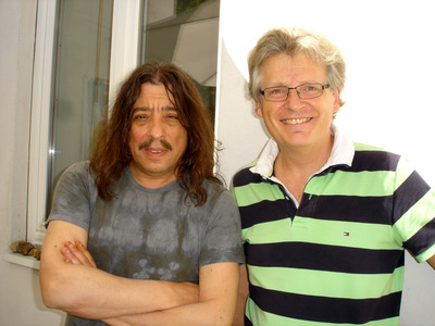 Harri Stojka und Gerhard Blaboll beim Radiointerview