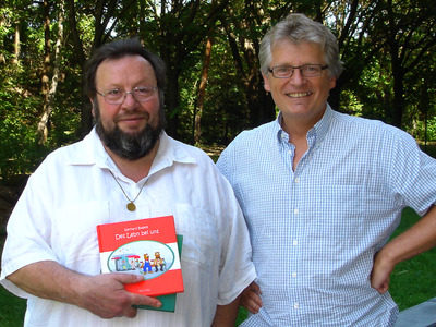 Michael Mohapp und Gerhard Blaboll beim Radiointerview