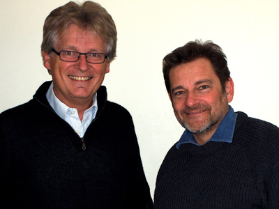 Andreas Steppan und Gerhard Blaboll beim Radiointerview