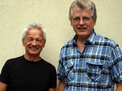 Bori Bukowski und Gerhard Blaboll beim Radiointerview