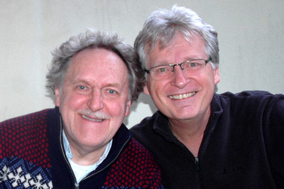 Franz Suhrada und Gerhard Blaboll beim Radiointerview