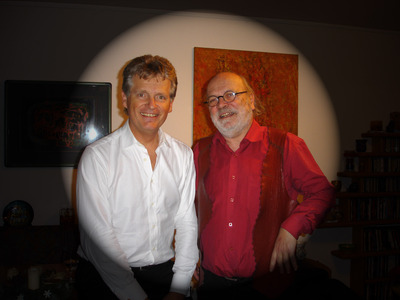 Ingomar Kmentt und Gerhard Blaboll beim Radiointerview