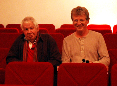 Peter Lodynski und Gerhard Blaboll beim Radiointerview
